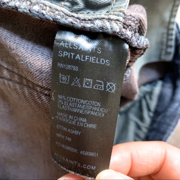 TAKING OFFERS All Saints Skinny Jeans - Picture 4 of 8